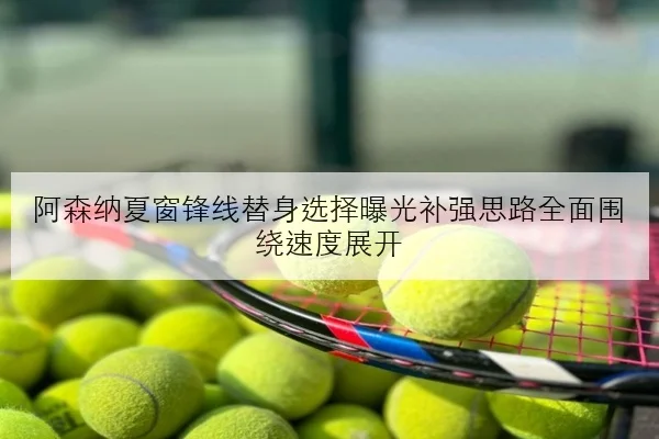 阿森纳夏窗锋线替身选择曝光补强思路全面围绕速度展开